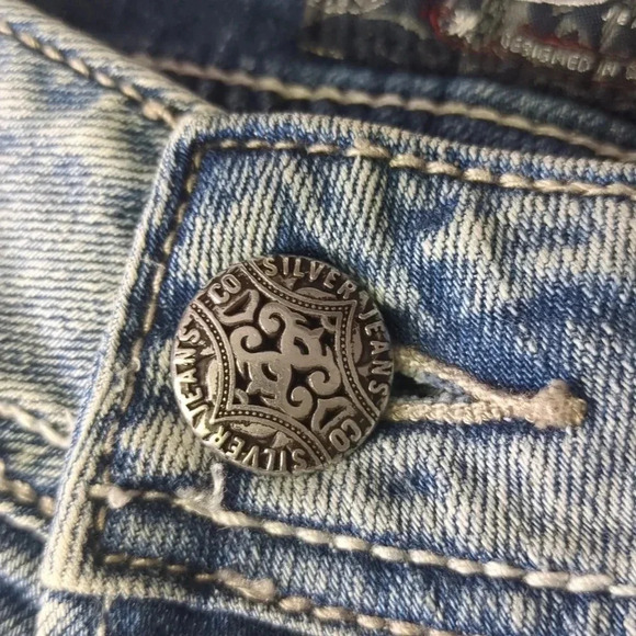 Silver Jeans Women's Blue Boot Cut Jeans - Picture 8 of 14